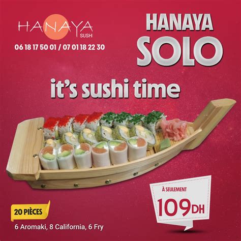 Hanaya Solo Hanaya Sushi