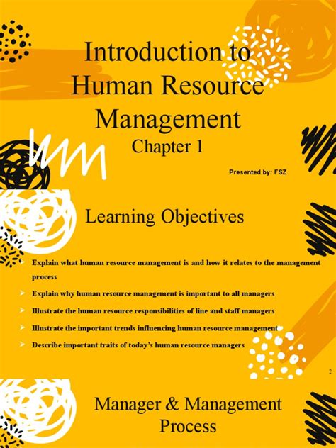 Introduction To Human Resource Management Presented By Fsz Pdf