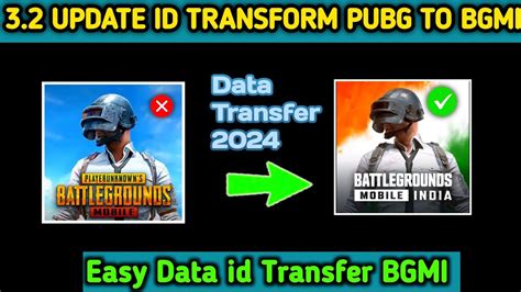 How To Data Transfer Pubg To Bgmi After Update L How To Id Transfer