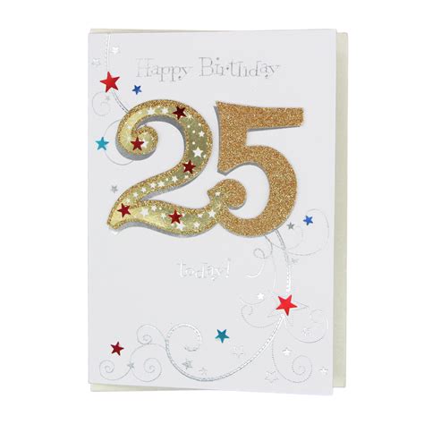 Happy 25th Birthday card | Shop Today. Get it Tomorrow! | takealot.com