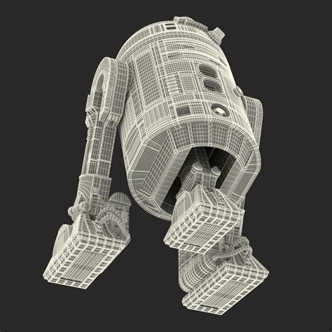 Star Wars Character R2 D2 3d Model 3d Model 49 3ds C4d Ma Obj