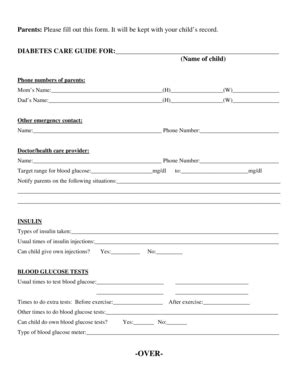 Fillable Online Cityofmenasha Wi Parents Please Fill Out This Form