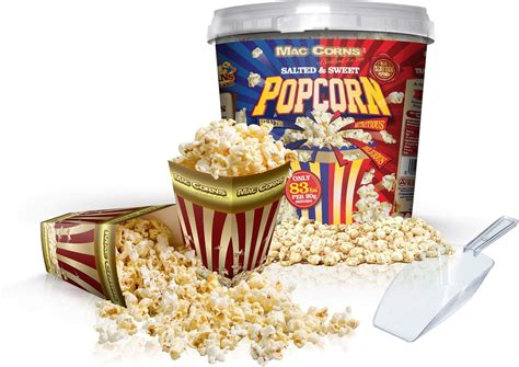 Sweet And Salted Popcorn Mix 500g Movie Mega Bucket 12 Cartons 1