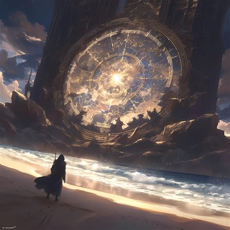 Premium Photo | Epic Time Travel Journey