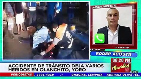 Varias Personas Se Salvan De Milagro Tras Sufrir Fuerte Accidente Vial En Olanchito Yoro