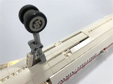 Lego British Airways Concorde Moc This Is My Lego British Flickr