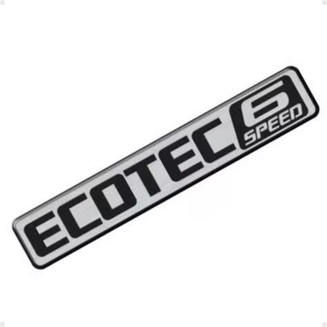 Emblema Adesivo Ecotec Speed S Spin Onix Cruze Cobalt