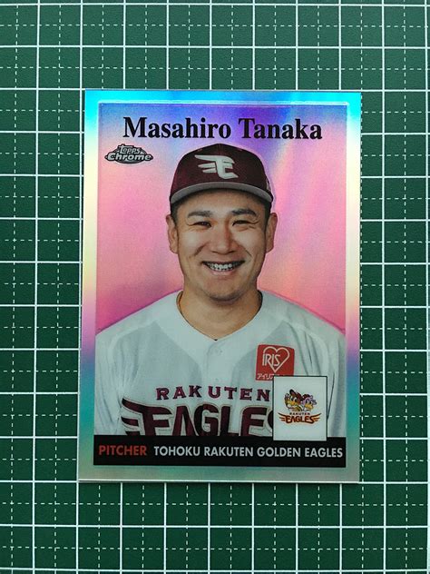 Yahooオークション Topps Chrome Npb 2022 58 5 田中将大 東北楽