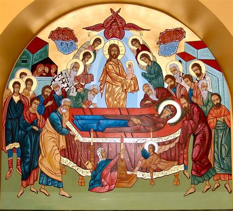 The Dormition Of The Theotokos Anastasia