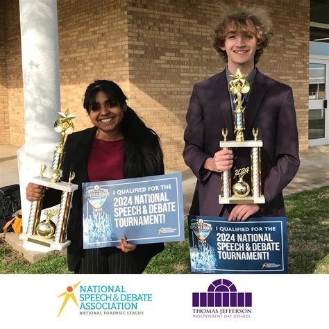 Tjids Debate Team Members Qualify For Nationals Thomas Jefferson