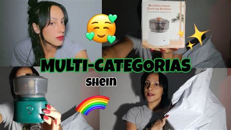 Recebidos Da Shein Campanha Multi Categoria Muita Coisa Til Para