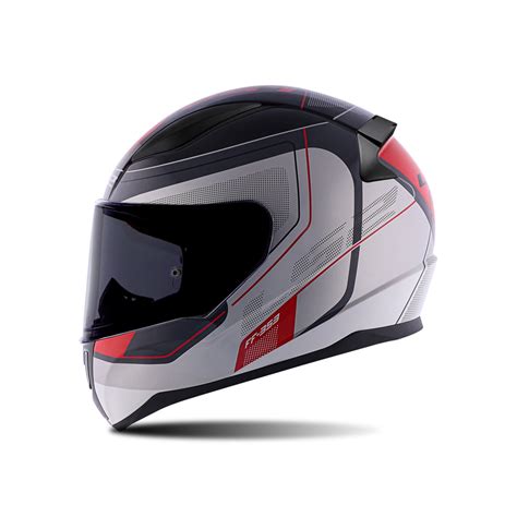 Capacete Ls2 FF353 Rapid Slide Preto Cinza Vermelho SBS Motos