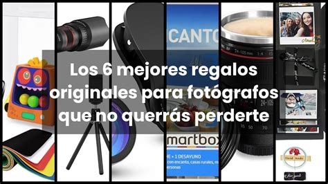 REGALOS ORIGINALES PARA FOTOGRAFOS YouTube