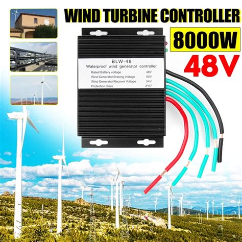 8000w Dc 12v24v48v Wind Turbines Generator Charge Controller