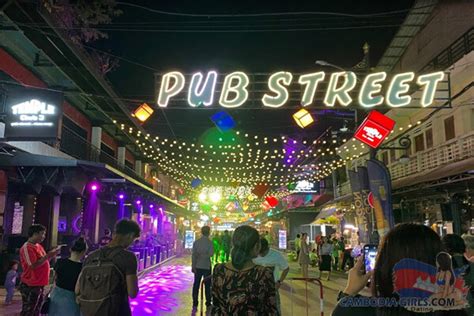 Pub Street Siem Reap Red Light District and Party Mile