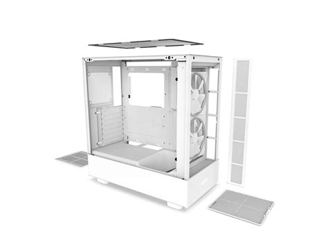 NZXT H5 Elite All White CC H51EW 01 White Computer Cases Newegg Ca