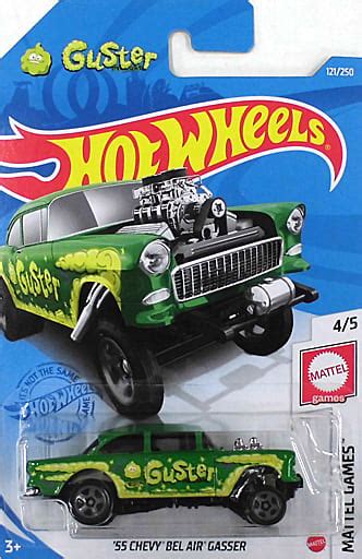 駿河屋 CHEVY BEL AIR GASSER グリーン Hot Wheels MATTEL GAMES GRY M C ホットウィールhotwheels