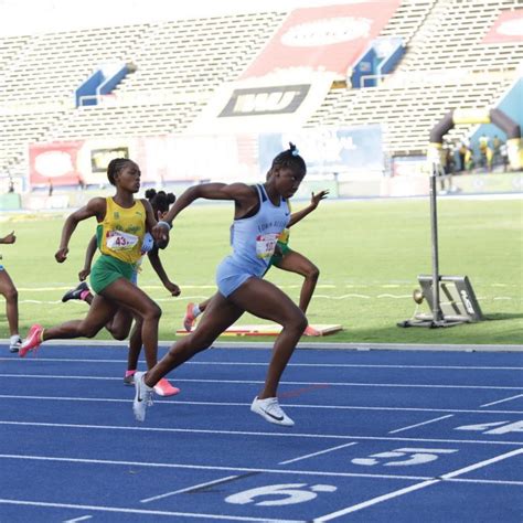 Champs 2021 Steths Sweep 100m Edwin Allen Take 3 Of 4 Trackalerts