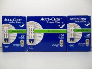 Accu Chek Aviva Plus Diabetic Test Strips Exp Accuchek