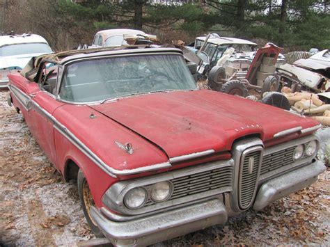 1959 Edsel Corsair Convertible Restoration Project Classic Edsel