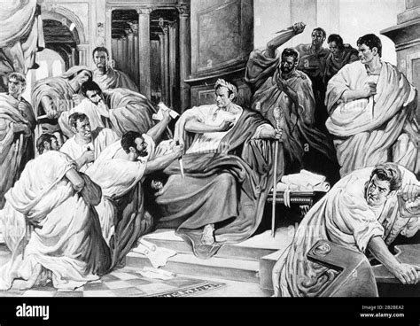 The Last Senate Of Julius Caesar