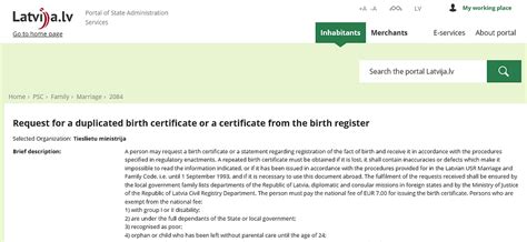 How to Request a Birth, Marriage, or Death Certificate from Latvia