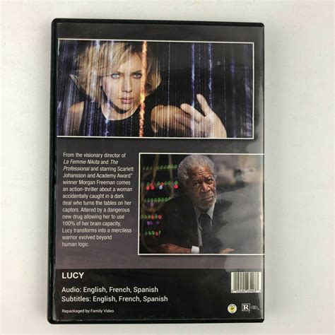 Lucy DVD Scarlett Johansson Morgan Freeman On EBid United States