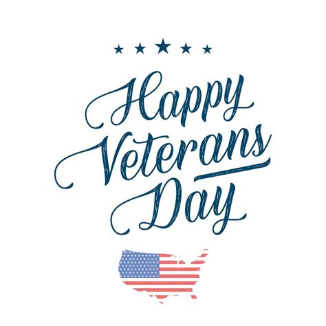 Happy Veterans Day - Honoring All Who Served Poster. 11th of November ...