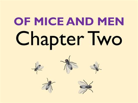 Of Mice And Men Chapter 2 Teaching Resources