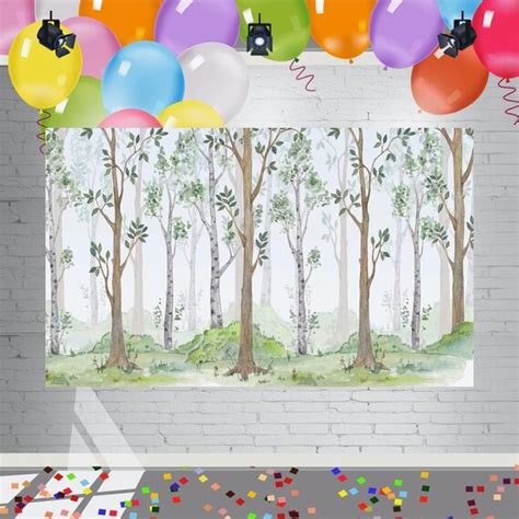 5x3ft Fairy Forest Backdrop for Birthday Baby Shower Party - Etsy