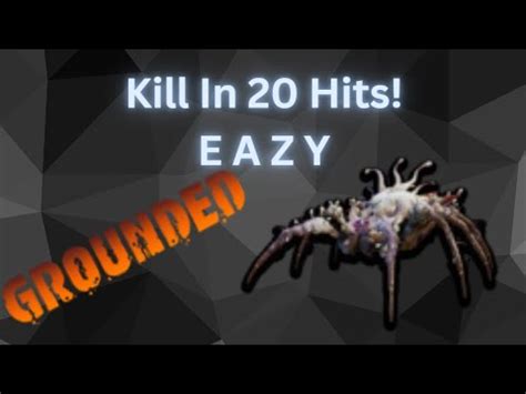 How To Kill The Infected Wolf Spider In Grounded Youtube