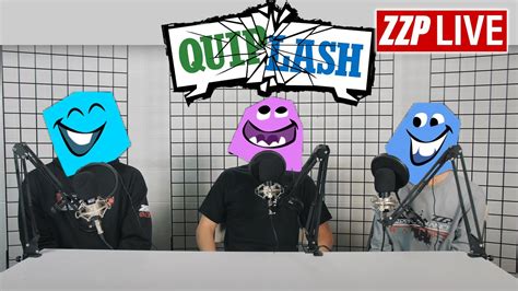 The Four Squares Play Quiplash Zzp Live Youtube