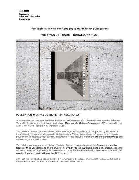 Pdf Eng Ndp Publication Mies Van Der Rohe Barcelona Pavilion