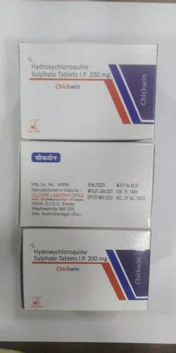 Hydroxychloroquine Tablet Ip Mg Treatment Arthritis At Rs Strip