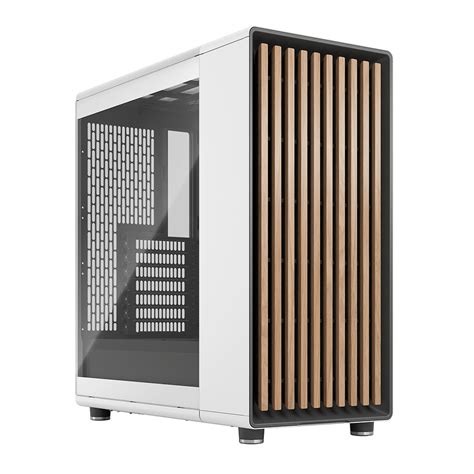 Gabinete Fractal North Chalk White TGC Mid Tower Mesh 2