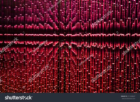closeup matrix screen  multiple leds stock photo