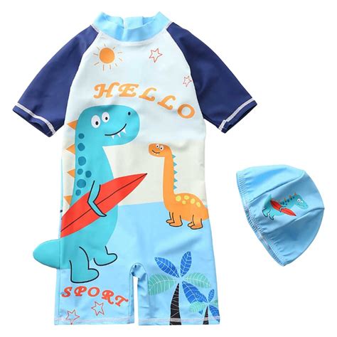 Zanarzt Toddler Boy One Piece Bathing Suit Toddler Baby Boys Short