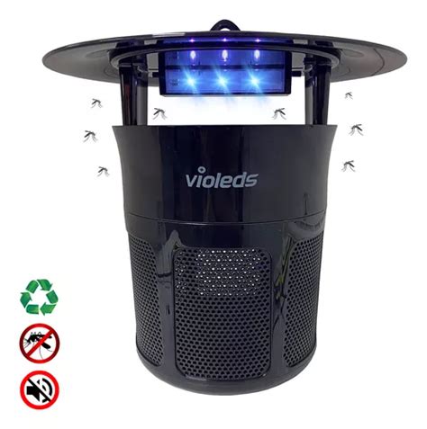 Armadilha Mata Mosquitos Insetos Led Uv Eletr Nico Violeds Frete Gr Tis