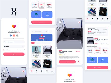 Lazada App UI Redesign by Karl Maverick Viray on Dribbble