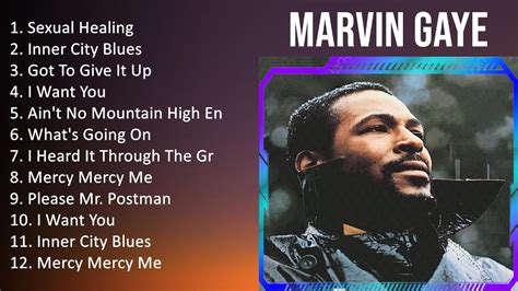 M A R V I N G A Y E Hour Playlist Greatest Hits Full Album