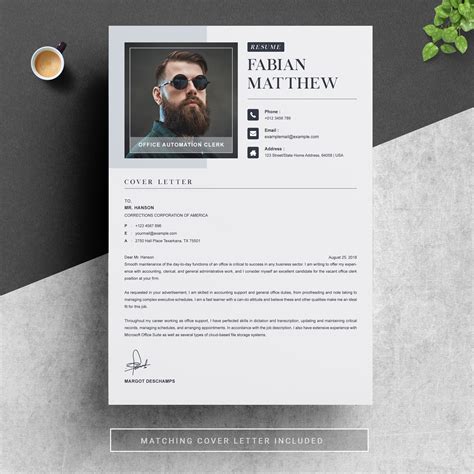 Modern Resume Template 14 - Design Cuts