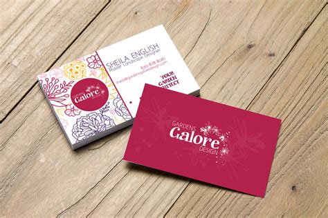 Gardens Galore Business Card Pesola Media Group