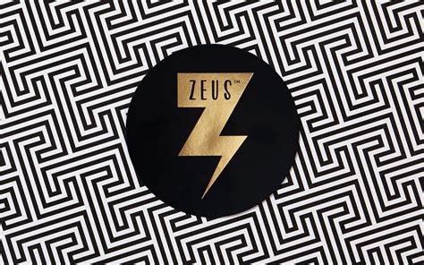 Zeus Logo Drinks Design Brand Identity Design Identity Design