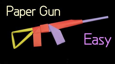 Origami Gun Ak Pubg Gun Ak How To Make A Paper Gun Paper