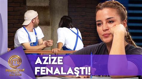 Azize Gerginliği Kaldıramadı MasterChef Türkiye All Star 102 Bölüm