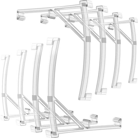 Walmart Home Window Repair: 3.5 Inch Clear Plastic Valance Clips for