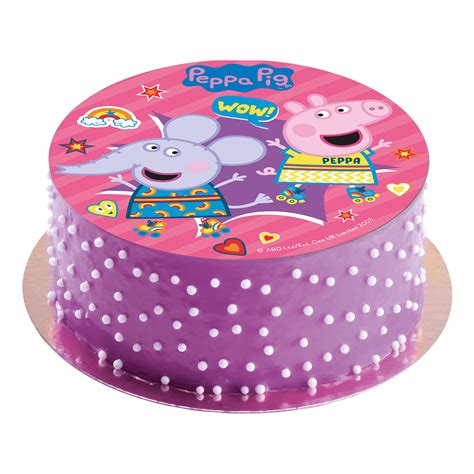 Disco Comestible Tarta Peppa Pig Zero Cm Dekora