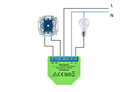 Shelly Dimmer Leuchten Kurz Auf Wenn Sie Mit Strom Versorgt Werden