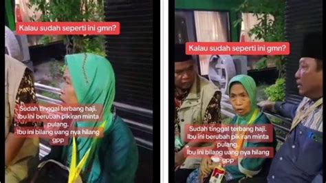 Tinggal Berangkat Nenek Salami Calon Jemaah Haji Kediri Minta Pulang