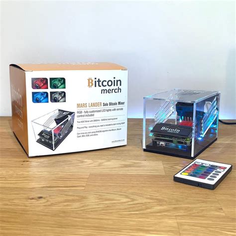 Bitcoin Merch® Mars Lander Solo Bitcoin Miner Up To 250ghs